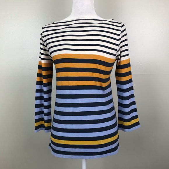 J. Crew Knit Blouse 3/4 sleeve Lightweight Top - Picture 5 of 12